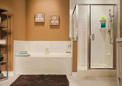 acrylic-bathtub shower-11