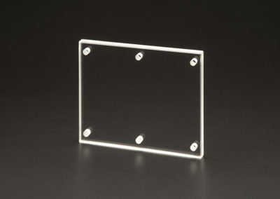 Machined Fused Quartz Plates