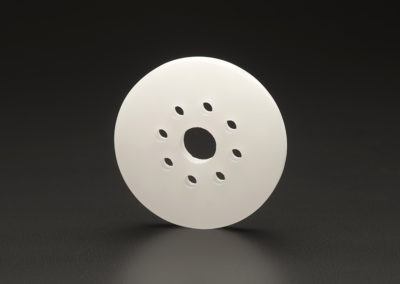 Machined Fused Quartz Discs