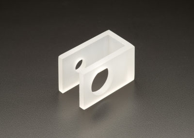 Machined Fused Quartz Plates