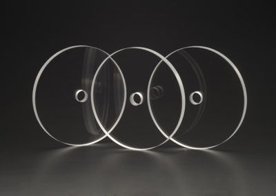 Machined Fused Quartz Windows