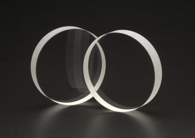 Clear Fused Quartz Discs