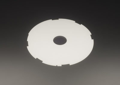 Machined Fused Quartz Discs
