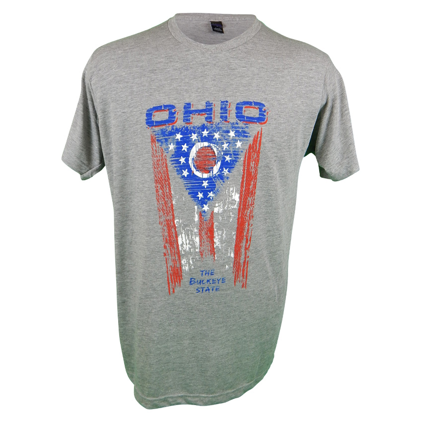 Carry the Ohio Flag T-shirt - Navy – Ohio is Home