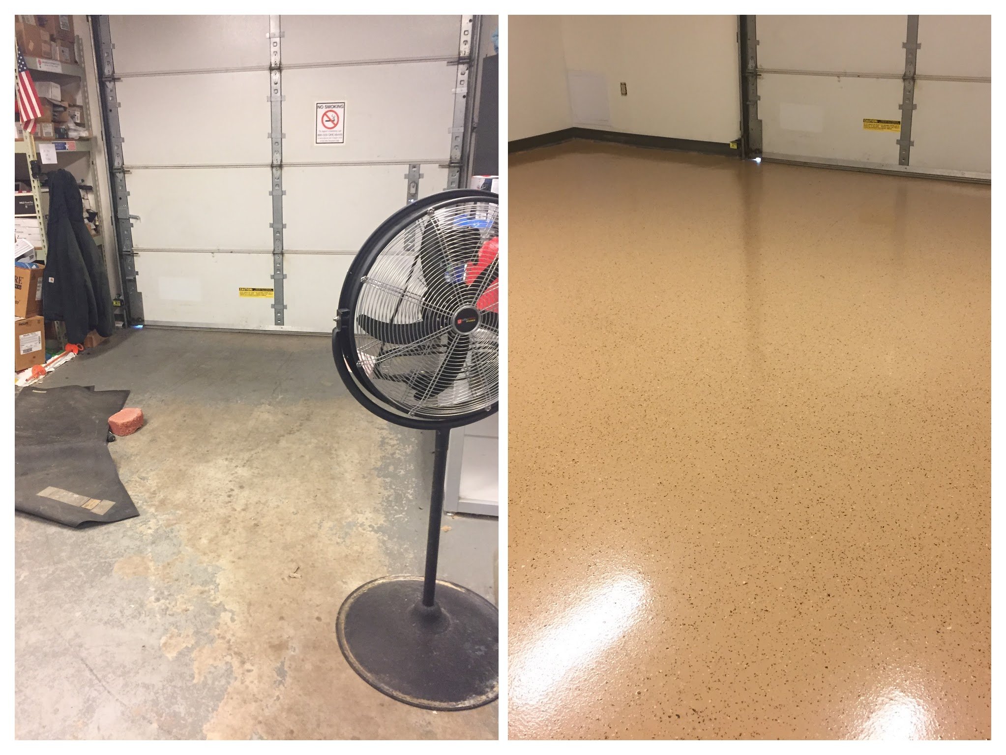 garage floor covering springboro