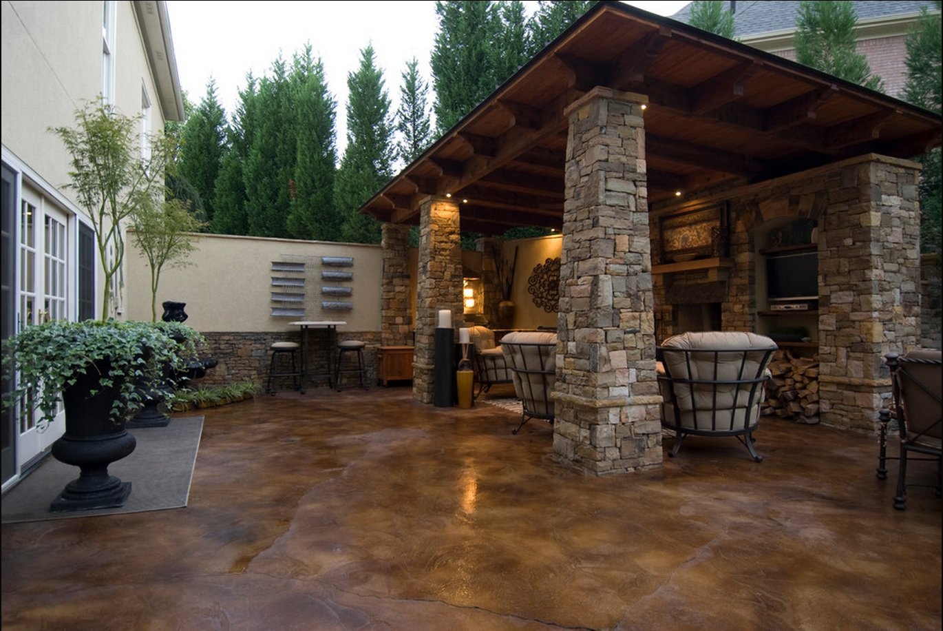 Decorative Concrete Coating Solutions Patio