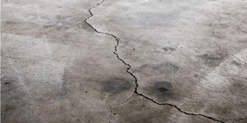 garage floor repair shrinkage