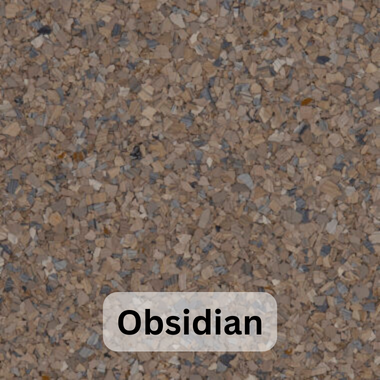 STONE FLAKE COLOR OPTIONS Obsidian Stone Marble Flake