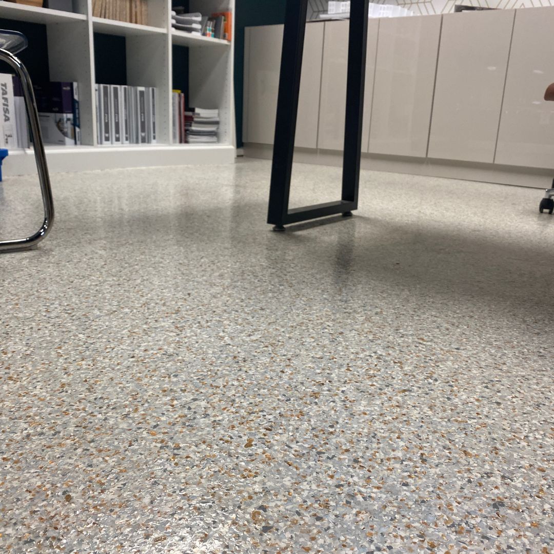 commercial and residential epoxy floor concrete coating in Piqua NCR Commercial Concrete Floor Coating